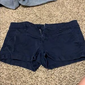 Navy blue shorts